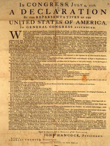 Declaration of Independence