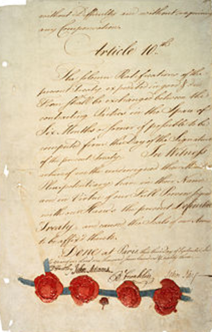Treaty of Paris 1783