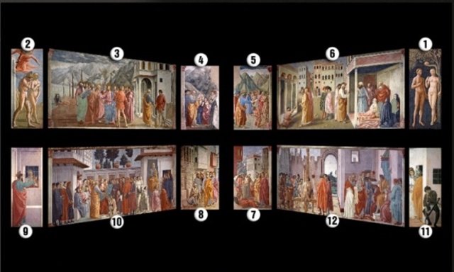 MASACCIO E MASOLINO CAPPELLA BRANCACCI