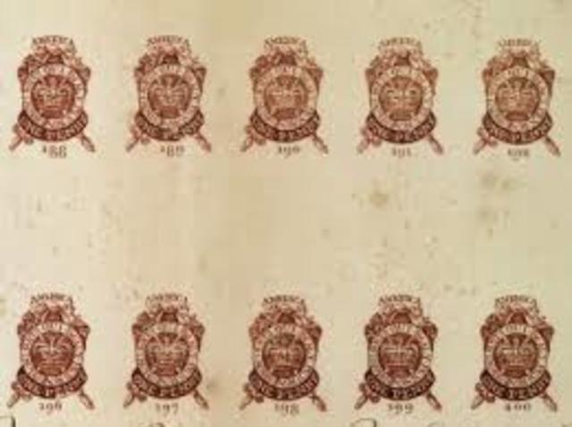 The stamp act