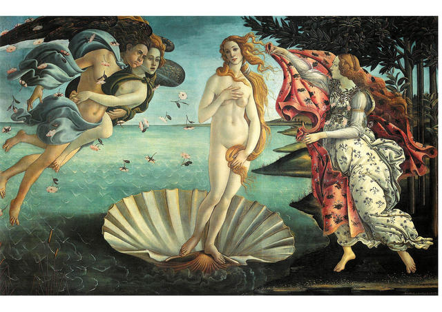 BOTTICELLI - NASCITA DI VENERE