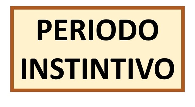 PERIODO INSTINTIVO (3500 a.C.)