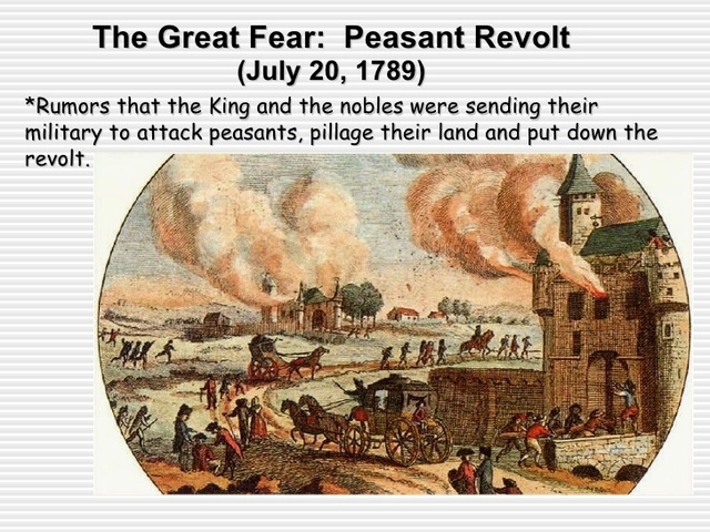 The Great Fear (start)