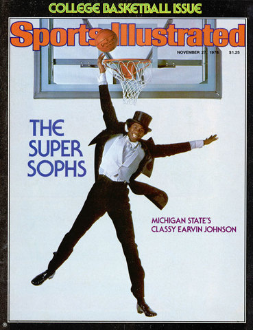 Magic Johnson and Michigan State win the NCAA championship