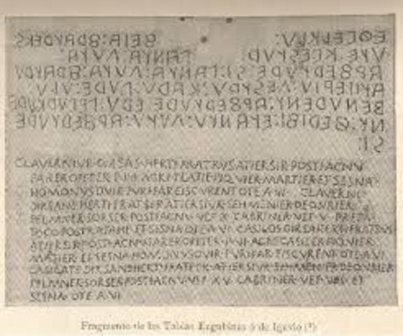 Inscripciones etruscas