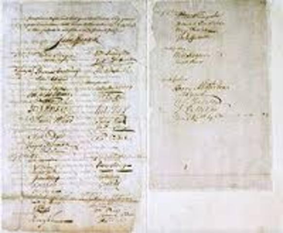 Olive Branch Petition 1775