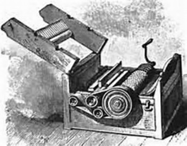 Invention of the cotton gin