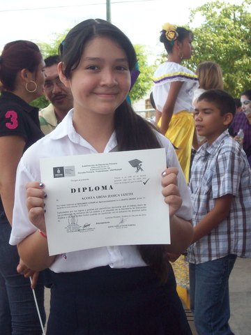 Mi graduación de primaria.