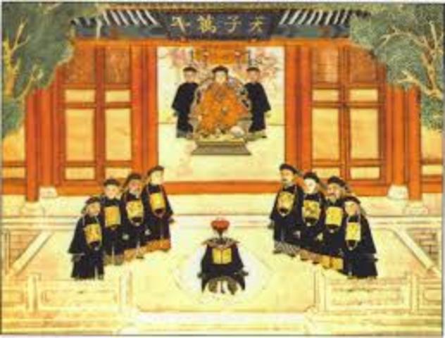 King Ying Zheng Defeats Warring States