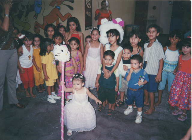 Mi primer fiesta de cumpleaños.