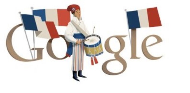 Llega el primer Doodle de Google. 1998