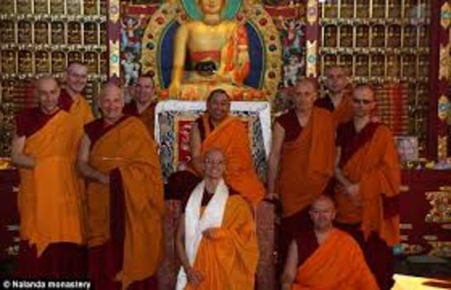 Monks Bring Christianity to Britain