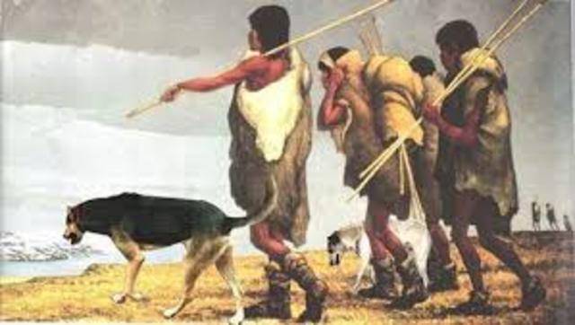 15000-10000 Llegada del hombre al territorio colombiano