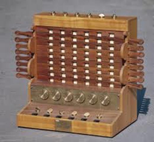 Las máquinas de Napier y Schickard