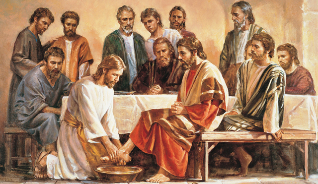 Jesus traveled to Jerusalem with his 12 disciples to celebrate the Jewish holy day of the passover in 33 A.D.