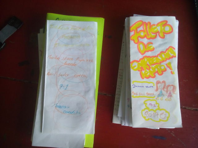 Junio. Organización de la Primera Feria de Emprendimiento