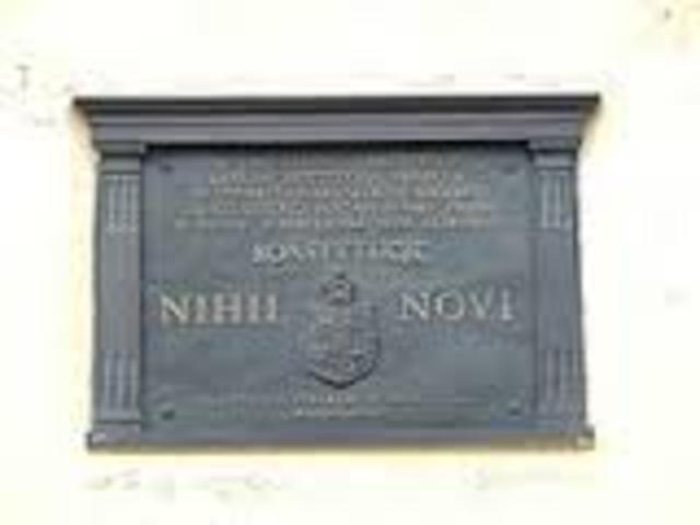 Constitución Nihil Novi