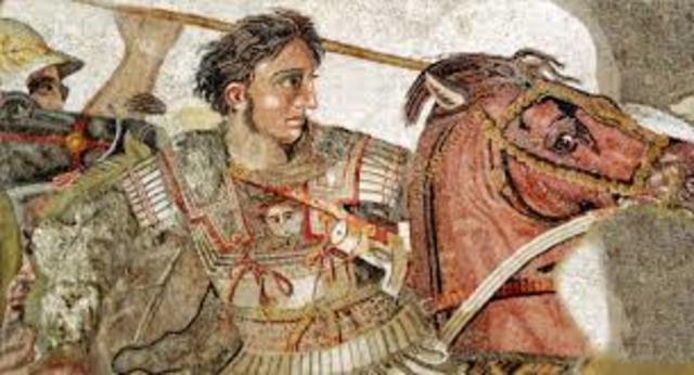 Alejandro Magno de Macedonia conquista Egipto