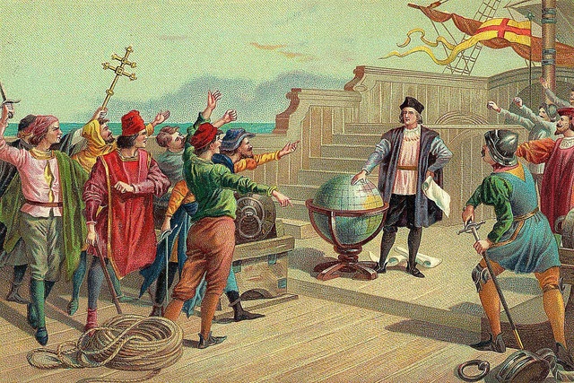 Vespucci Begins His Voyage