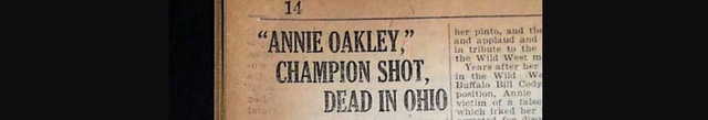 Annie Oakley in Paris