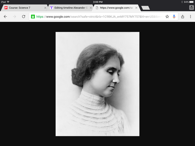 (ME)Alec meets Helen Keller