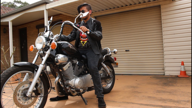 Shooting for my video begins