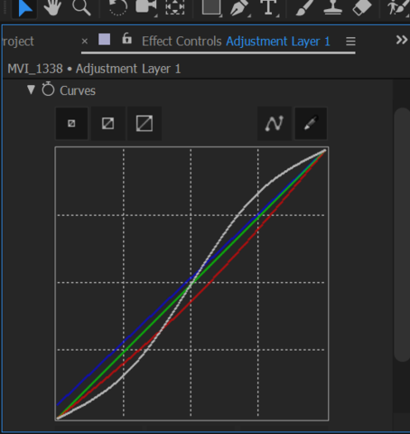 Colour correct all footage