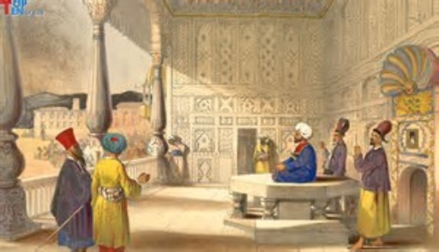 Umayyads establish Damascas as their capital