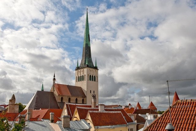 Oleviste kirik Eestis  12. saj lõpp