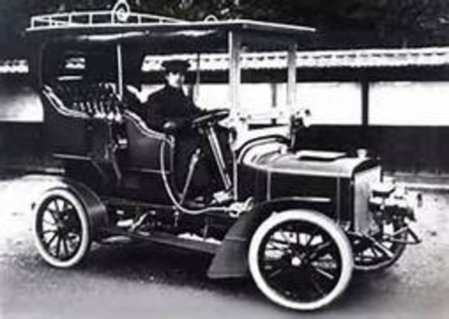 First gas powered car