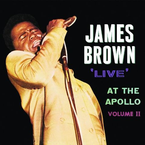James Brown Releases "Live at the Apollo"