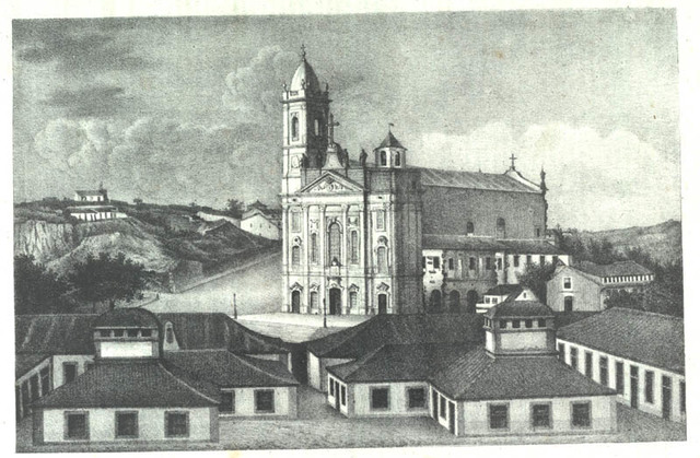 Ingresso no colégio da Lapa, no Porto