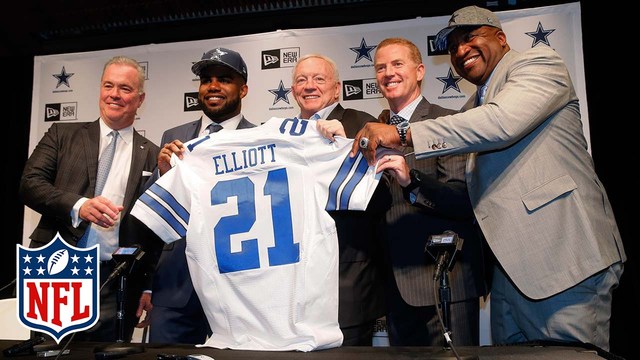 Dallas Cowboys Draft Ezekial Elliott with 4th overall pick!