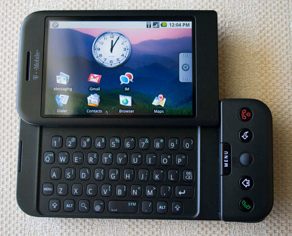 Google lanza el G1 con su nuevo sistema Android