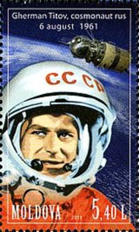 gherman titov spends a day in space