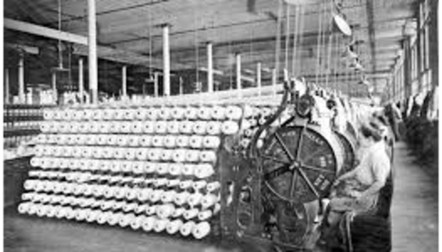 Industrialization begins to boom