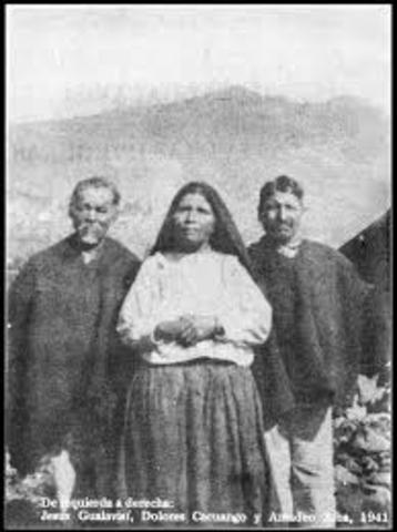 PRIMERA ACCIÓN POLÍTICA: