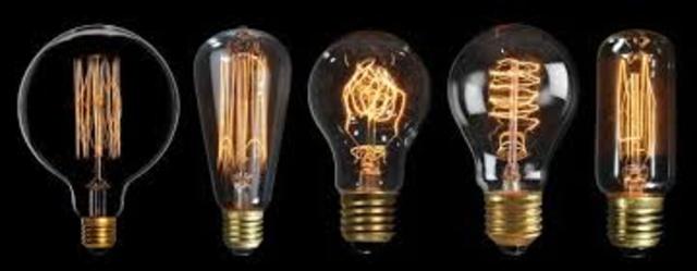 Light Bulb Invented