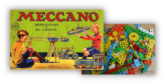 Piezas de Meccano - Gerard 1969