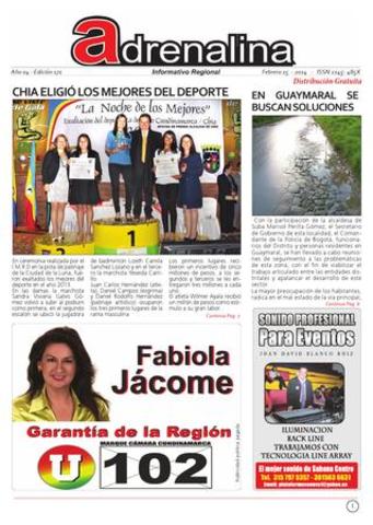 2009-Creación del informativo Adrenalina