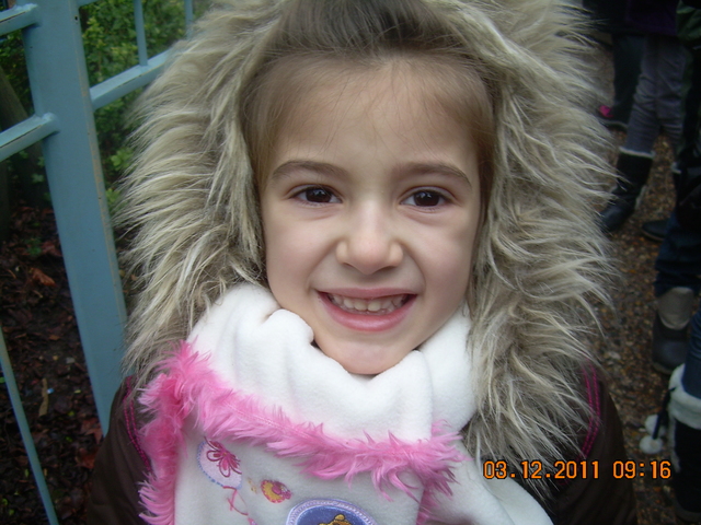 Her little daughter Natalia borned