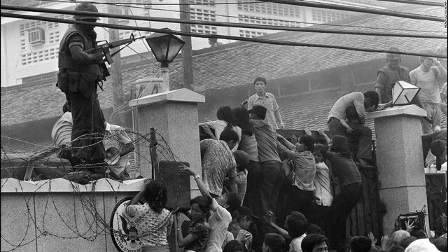 North Vietnam invades South Vietnam.