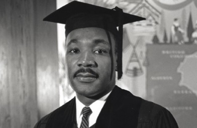 Rev. King in Boston University