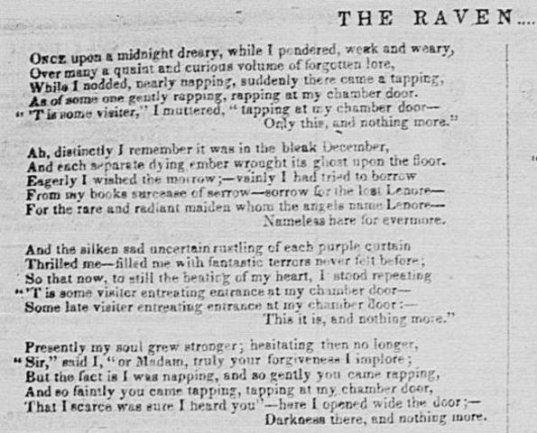 The Raven Published