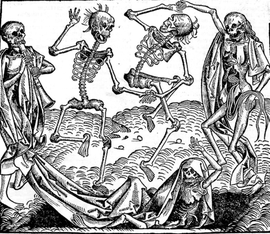 The Black Death Kills 1/3 of the British population.