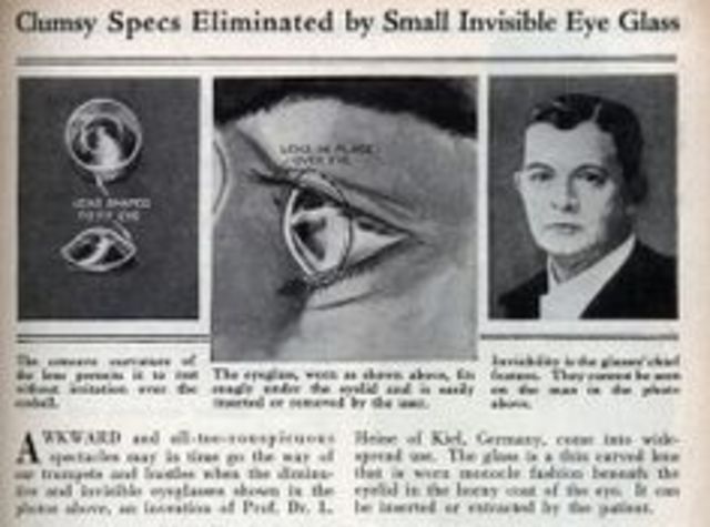 First Contact Lenses