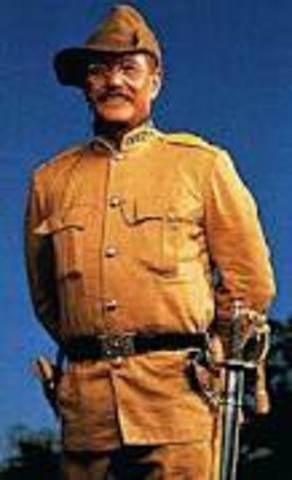 ME- Teddy Fighting for the country