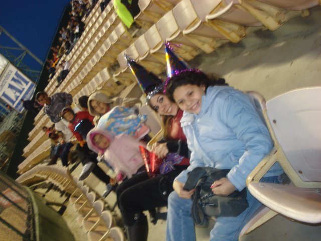 Mi primer juego de béisbol.