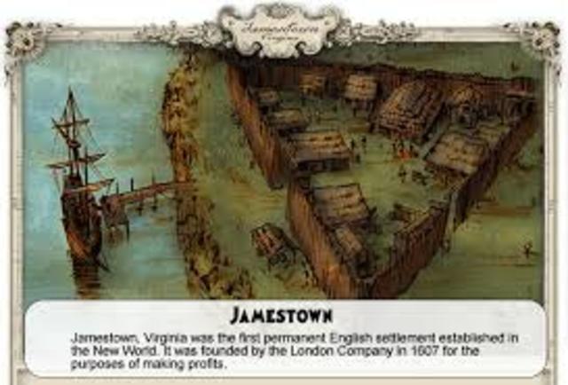 Jamestown settled