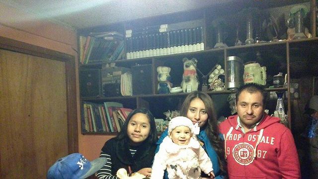 Primer año nuevo de mi sobrina